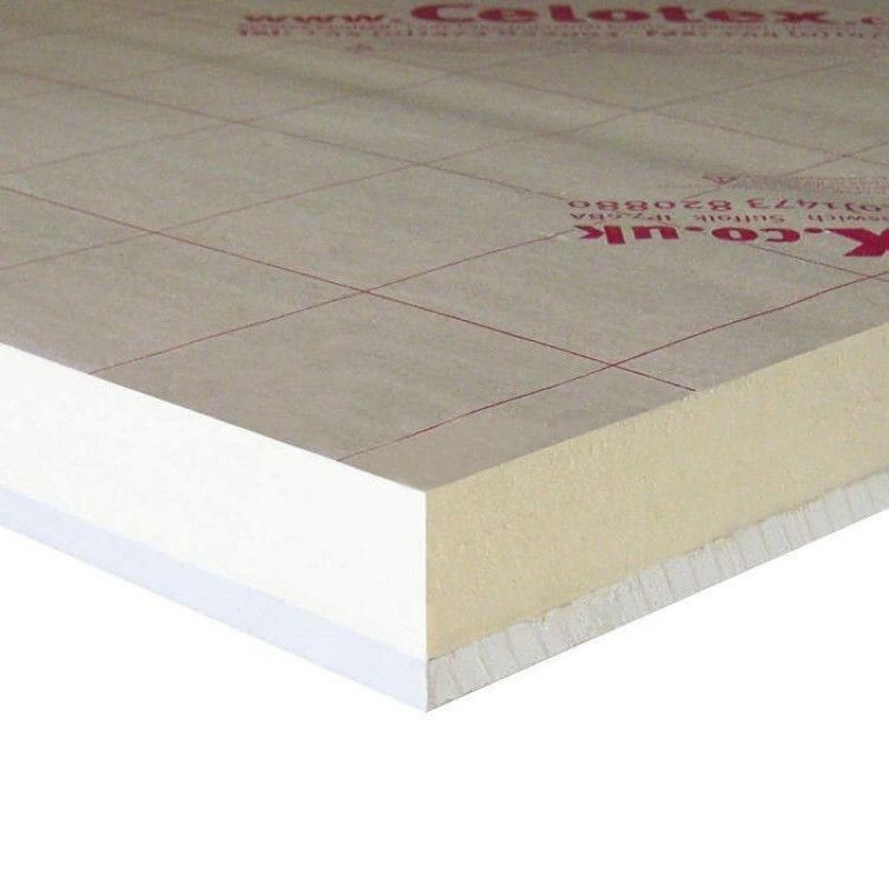 37.5mm Celotex PL4025 Insulated Plasterboard 2400x1200mm
